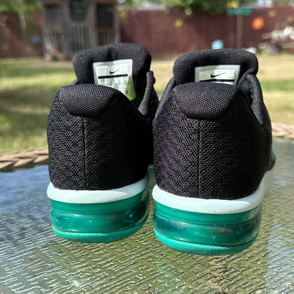 Nike Air Max Black & Teal Running Shoes, Air Max Sequent 2, excellent condition - Picture 9 of 15